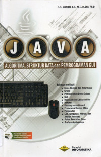 Image of Java Algoritma Struktur Data dan Pemrograman GUI