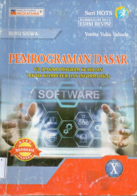 Image of Pemrograman Dasar Kelas X C2 (Dasar Program Keahlian Teknik Komputer dan Informatika)