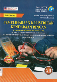 Image of Pemeliharaan Kelistrikan Kendaraan Ringan Kelas XII