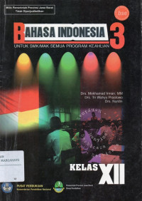 Image of Bahasa Indonesia 3 Kelas XII