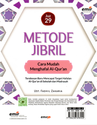 Image of Juz 29 Metode Jibril Cara Mudah Menghapal Al Quran