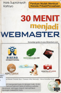 Image of 30 Menit Menjadi Webmaster