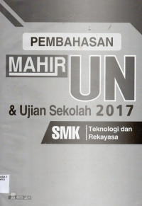 Image of Pembahasan Mahir UN dan Ujian Sekolah 2017