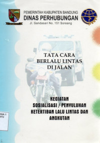 Image of Tata Cara Berlalu Lintas di Jalan