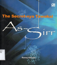 Image of The Secret nya Tawakal As Sirr