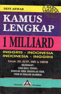 Image of Kamus Lengkap 1 Milliard Inggris - Indonesia Indonesia - Inggris