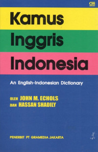 Image of Kamus Inggris Indonesia