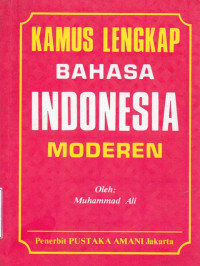 Image of Kamus Lengkap Bahasa Indonesia Moderen